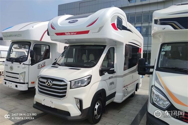 大通v90地盘的亚特房车,可上京牌,国六现车