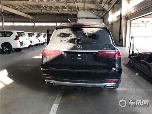 黑色20款平行进口美规加版奔驰GLS450AMG豪华六座SUV现车