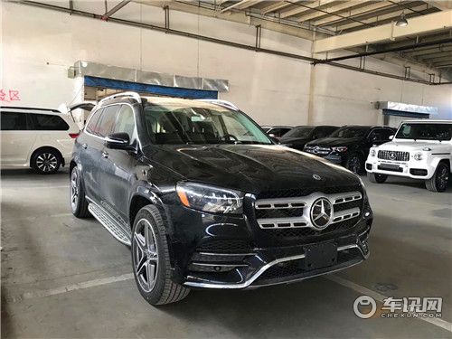黑色20款平行进口美规加版奔驰GLS450AMG豪华六座SUV现车