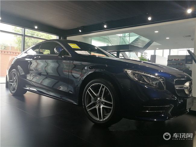 2020款奔驰s450双门轿跑版 蓝黑现车销售全国