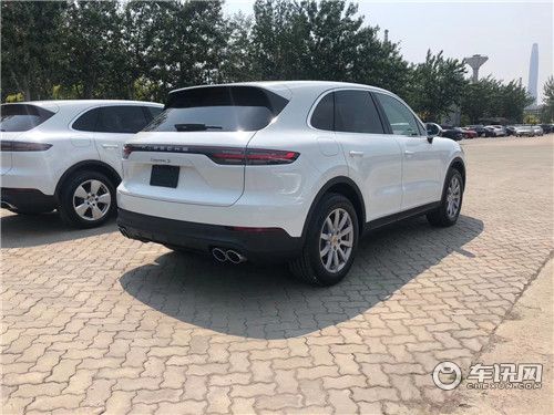 2020款进口加拿大版保时捷卡宴2.9t s顶配白色 多少钱落地