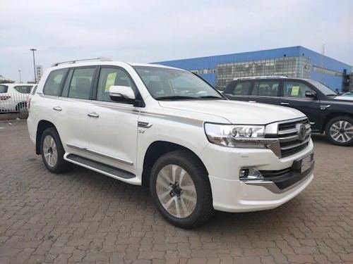 2021款兰德酷路泽4000V6GXR八气囊底挂天津港现车最低报价