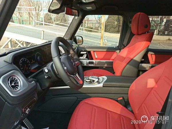 20款奔驰G550港口7月份最新行情报价