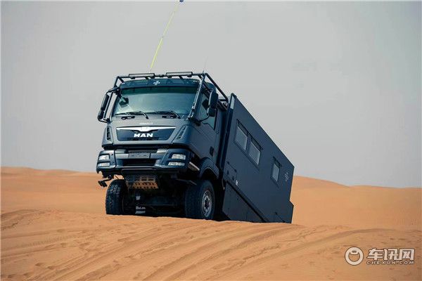 越野爱好者福利德国MAN房车闪亮登场 人生是否该多点小目标