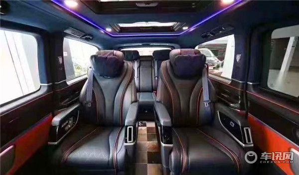 劳伦士打造奔驰V260L高端七座商务车 体验至尊级享受