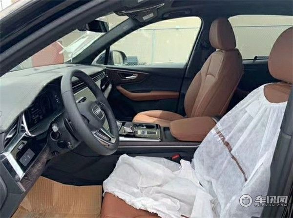 20款加版奥迪Q7豪华轿跑舒适性55万起售 3.0国六预售价格