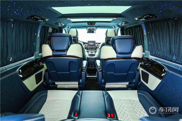 奔驰V260L改装商务车 AMG与蒂芙尼的奢华结合