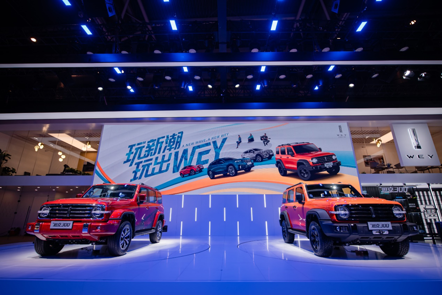 WEY携全系正式开展 坦克300依然是全场最靓的崽