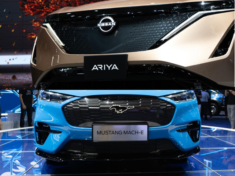 传统豪门的“带电”对决：福特Mustang Mach-E vs 日产Ariya