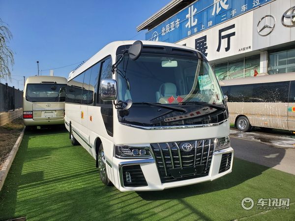 丰田考斯特12座现车 蒙娜丽莎版版 全国上户 随时提车