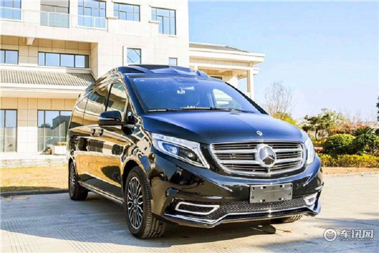 2020款奔驰V260L高顶商务车，铂驰半隔断七座改装价格