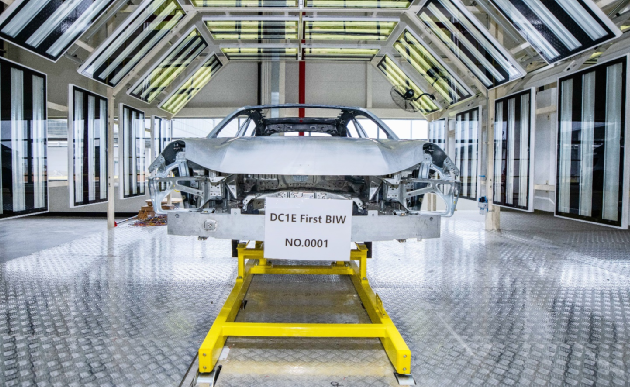 领克ZERO concept白车身下线注重轻量化，量产版或在明年推出