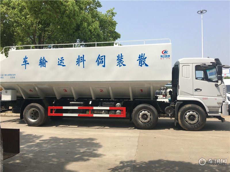 东风天龙40方散装饲料车厂家直销