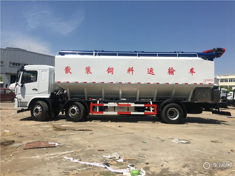 东风天龙40方散装饲料车厂家直销