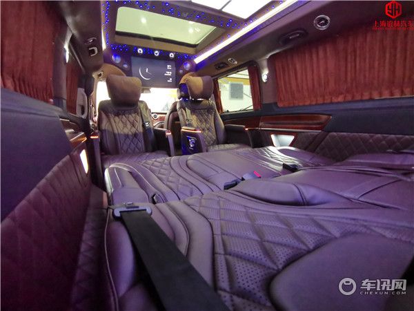 2020国产奔驰V260L高顶商务车，奔驰商务车加装高顶价格多少