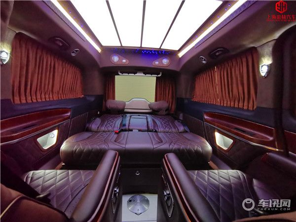 2020国产奔驰V260L高顶商务车，奔驰商务车加装高顶价格多少