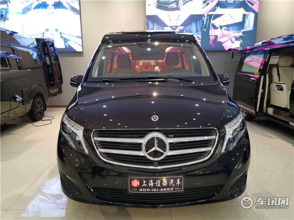 2020新款奔驰V260L七组商务车，莱茵改装高顶VS680商务车