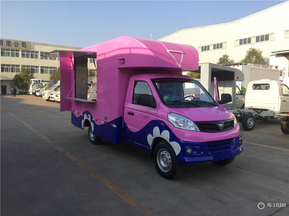 福田售货车图片 福田祥菱V1流动售货车价格
