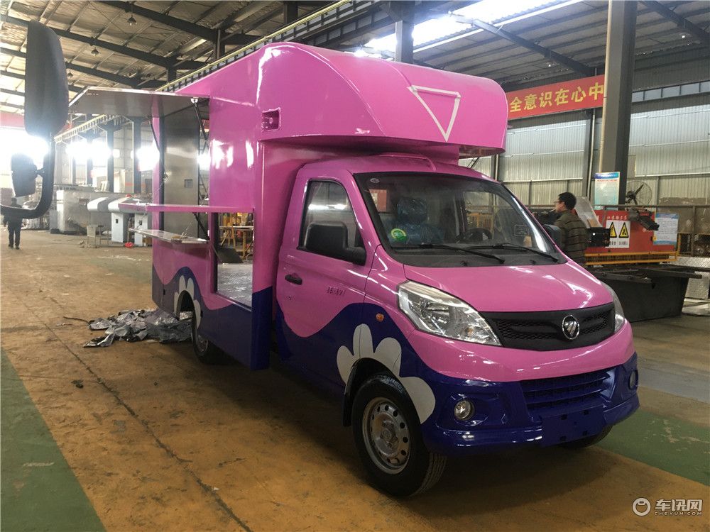 福田售货车图片 福田祥菱V1流动售货车价格