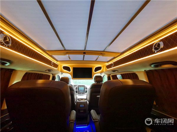 2020款奔驰威霆定制高顶七座商务车 全新外观全新内饰现车在店