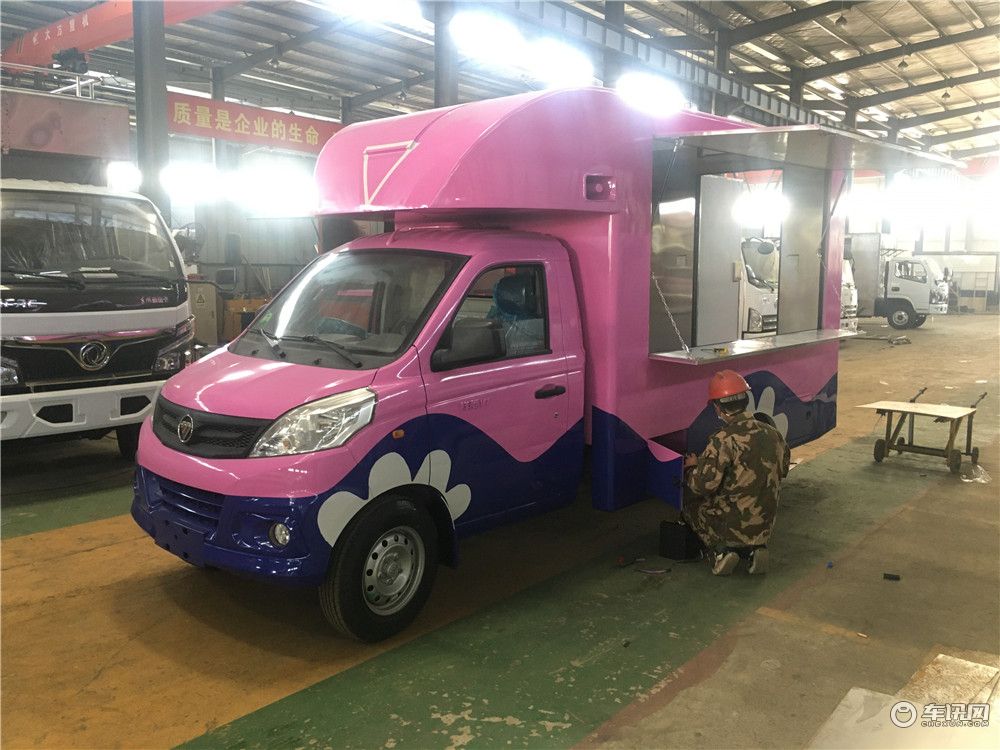 福田售货车图片 福田祥菱V1流动售货车价格