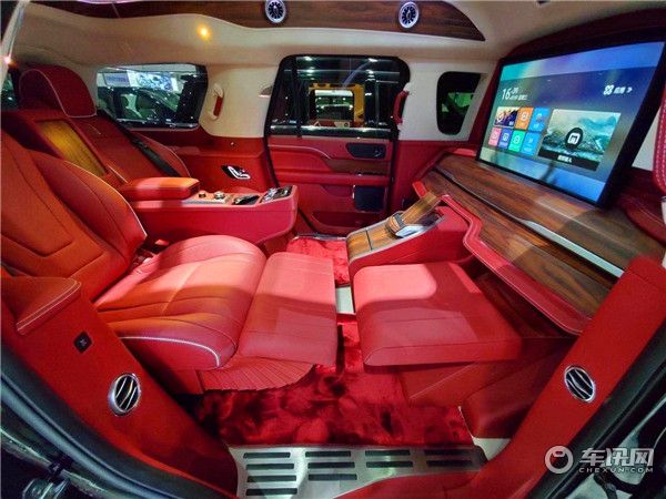 2020款林肯领袖一号 全新升级波尔多红内饰更加惊艳