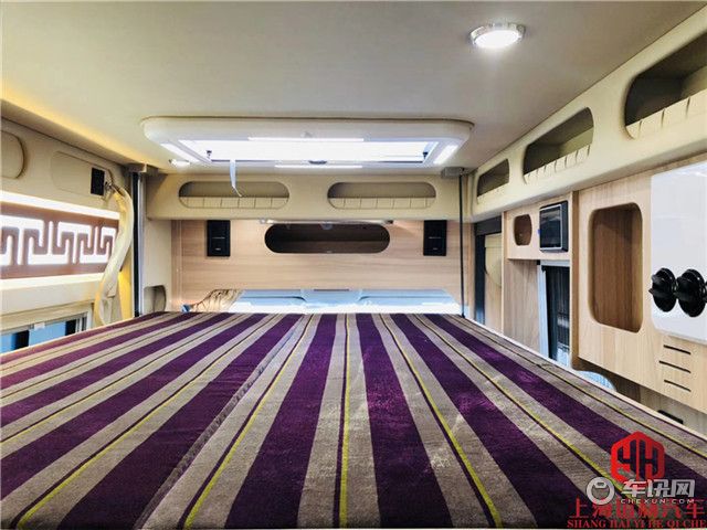 2020款顺旅B型房车，大通V90长轴版，国风内装紧随潮流