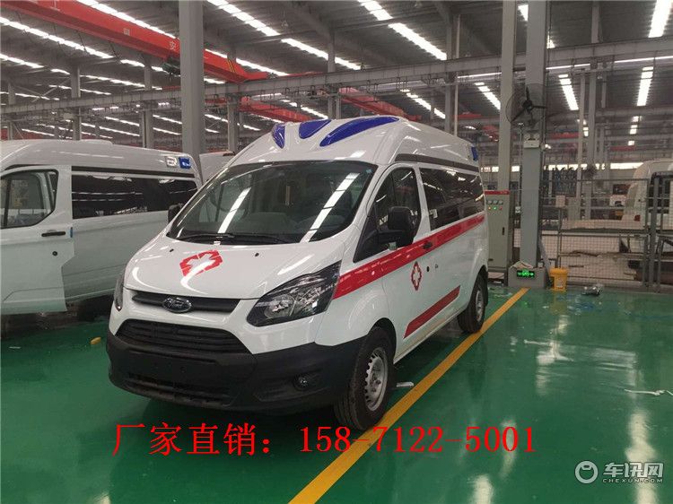 新款福特V362转运型救护车报价 汽油自动挡救护车车型及品牌
