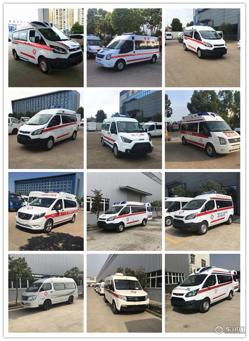 转运型120救护车 救护车优势 救护车标准配置