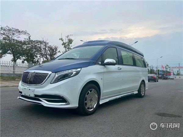 20款奔驰威霆商务车，威霆高顶VS680双拼商务车