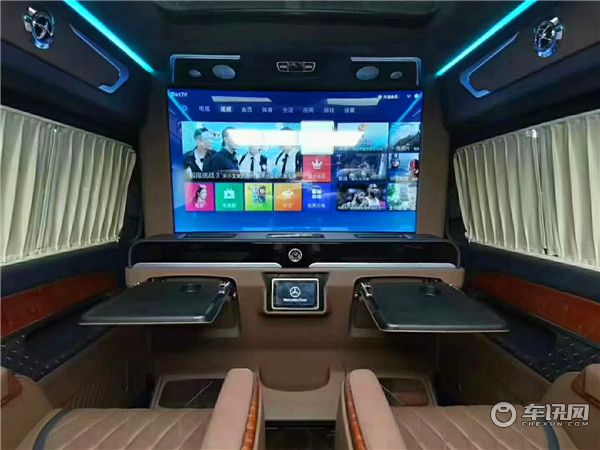 新款福建奔驰V260L高顶商务车，上海VS680全隔断车型价格多少