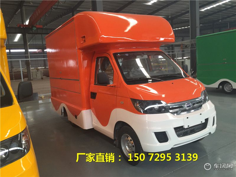 （售货车）2021款国六汽油售货车  摆摊王者-开瑞售货车