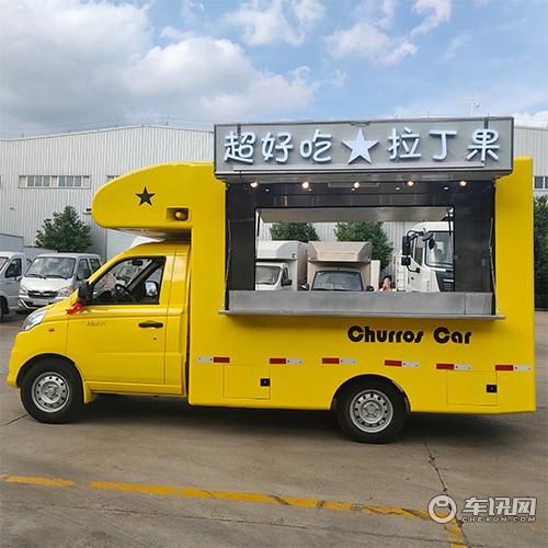 （售货车）2021款国六汽油售货车  摆摊王者-开瑞售货车
