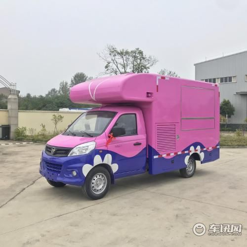 （售货车）2021款国六汽油售货车  摆摊王者-开瑞售货车