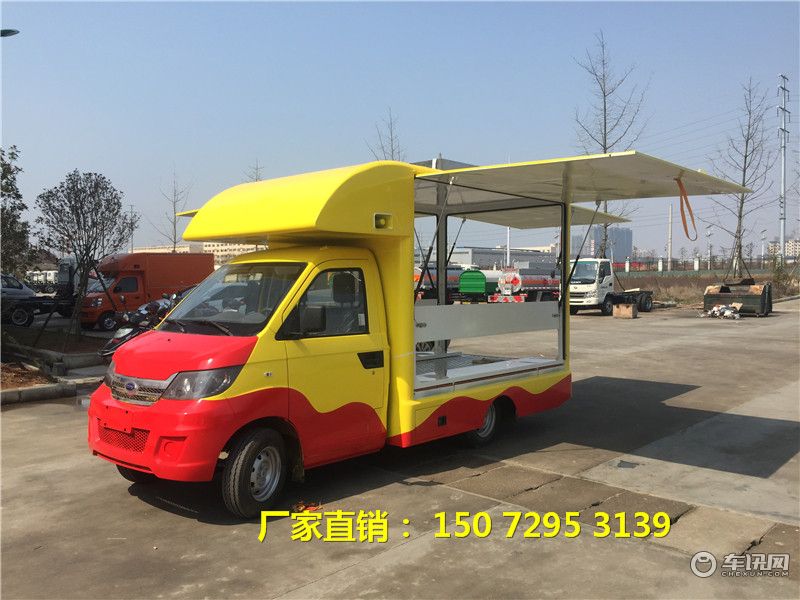 （售货车）2021款国六汽油售货车  摆摊王者-开瑞售货车