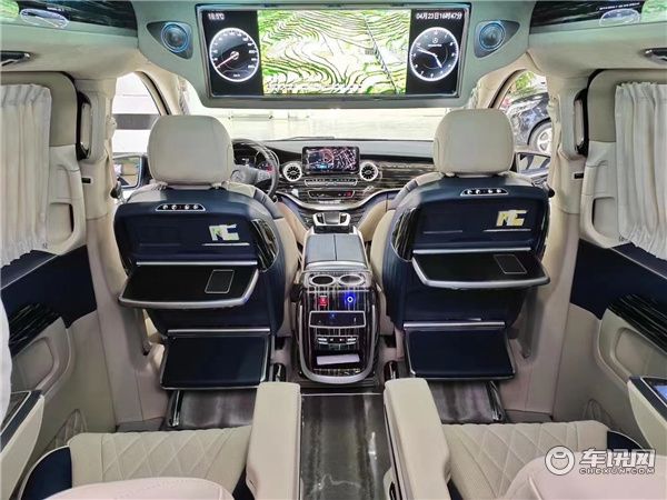 九速奔驰V260L改装巴赫VS680，巴塞罗那顶级豪华内饰