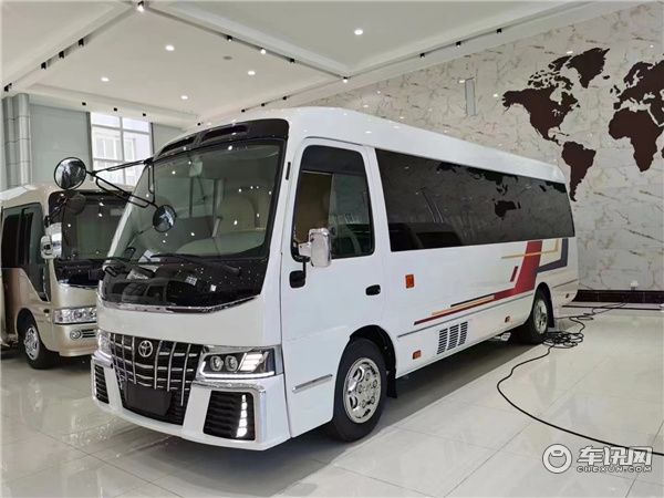 进口丰田考斯特商务车，上海高端定制12座白金版