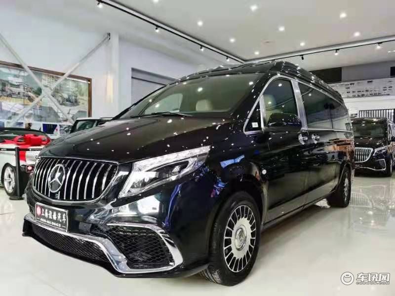 奔驰威霆高顶全隔断四座豪华商务车，总裁座驾，最新报价