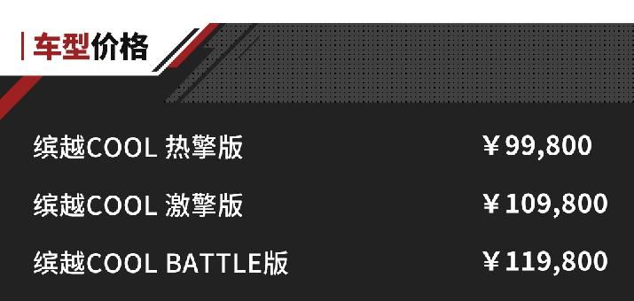 SUV也有性能！不到10万买钢炮 吉利缤越COOL上市