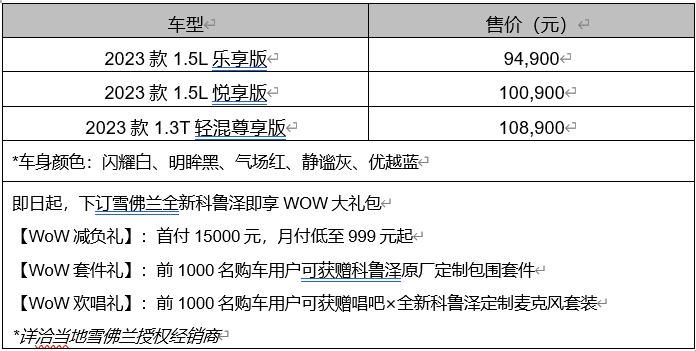 9.49万元起，新款雪佛兰科鲁泽算得上“10万元最佳”？