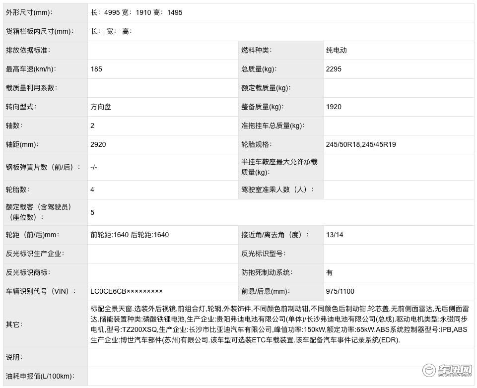 压着打 比亚迪新款汉EV价格下探20万元内？