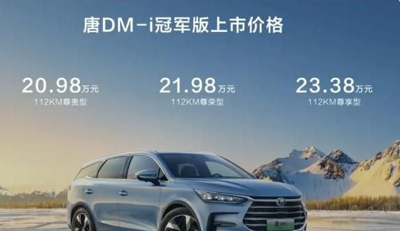 细节优化、配置升级 唐DM-i冠军版是否给你带来惊喜？