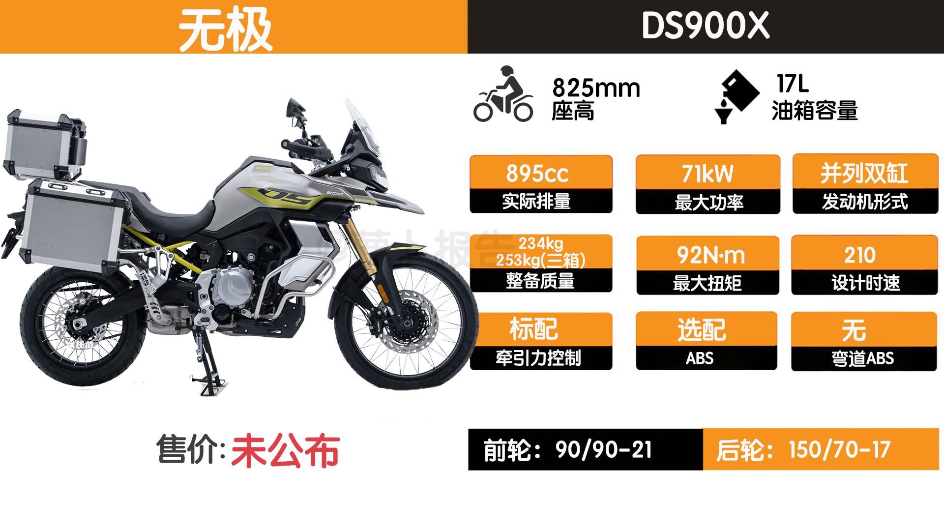无极DS900X公示！竟然取消了这项配置