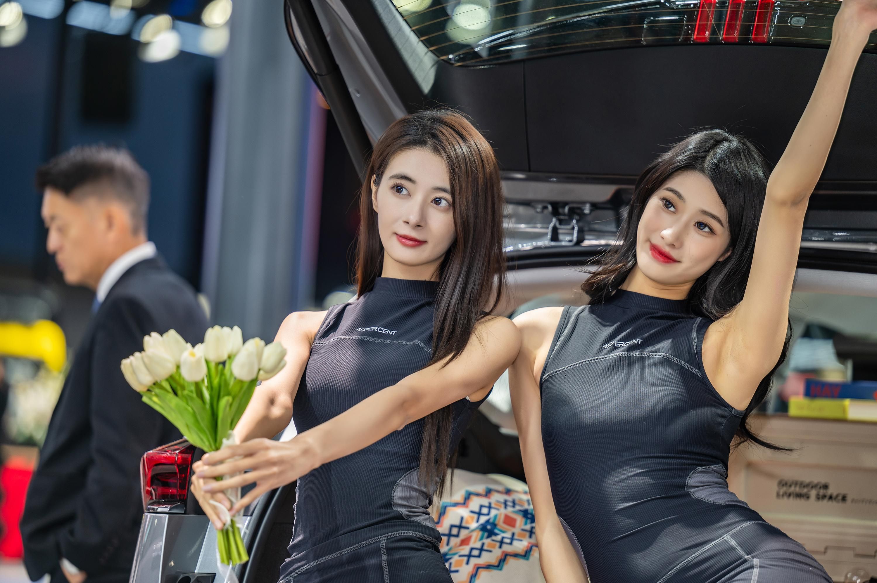 2023广州车展小姐姐大合集！是真男人就坚持到最后一张！
