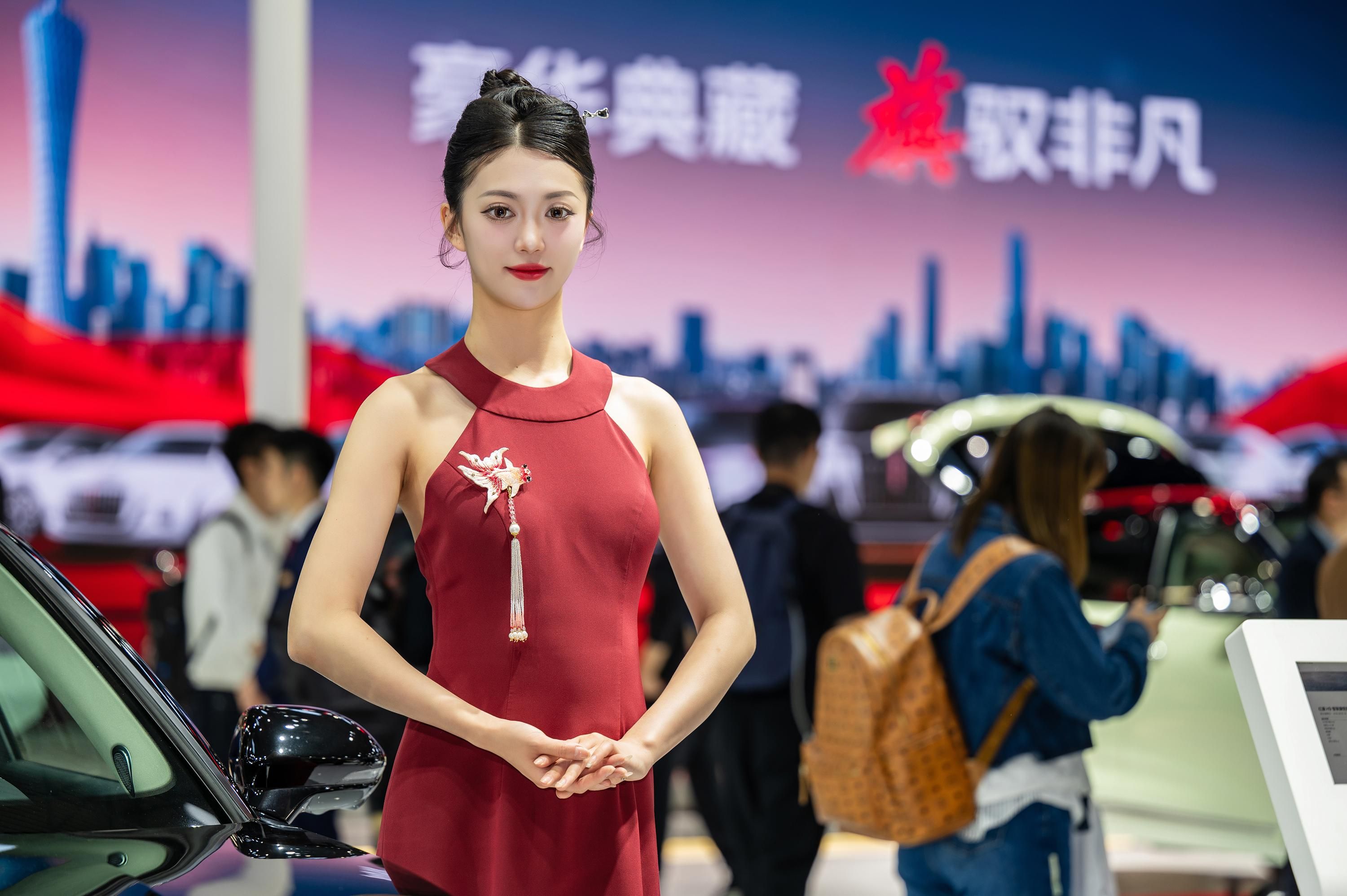 2023广州车展小姐姐大合集！是真男人就坚持到最后一张！