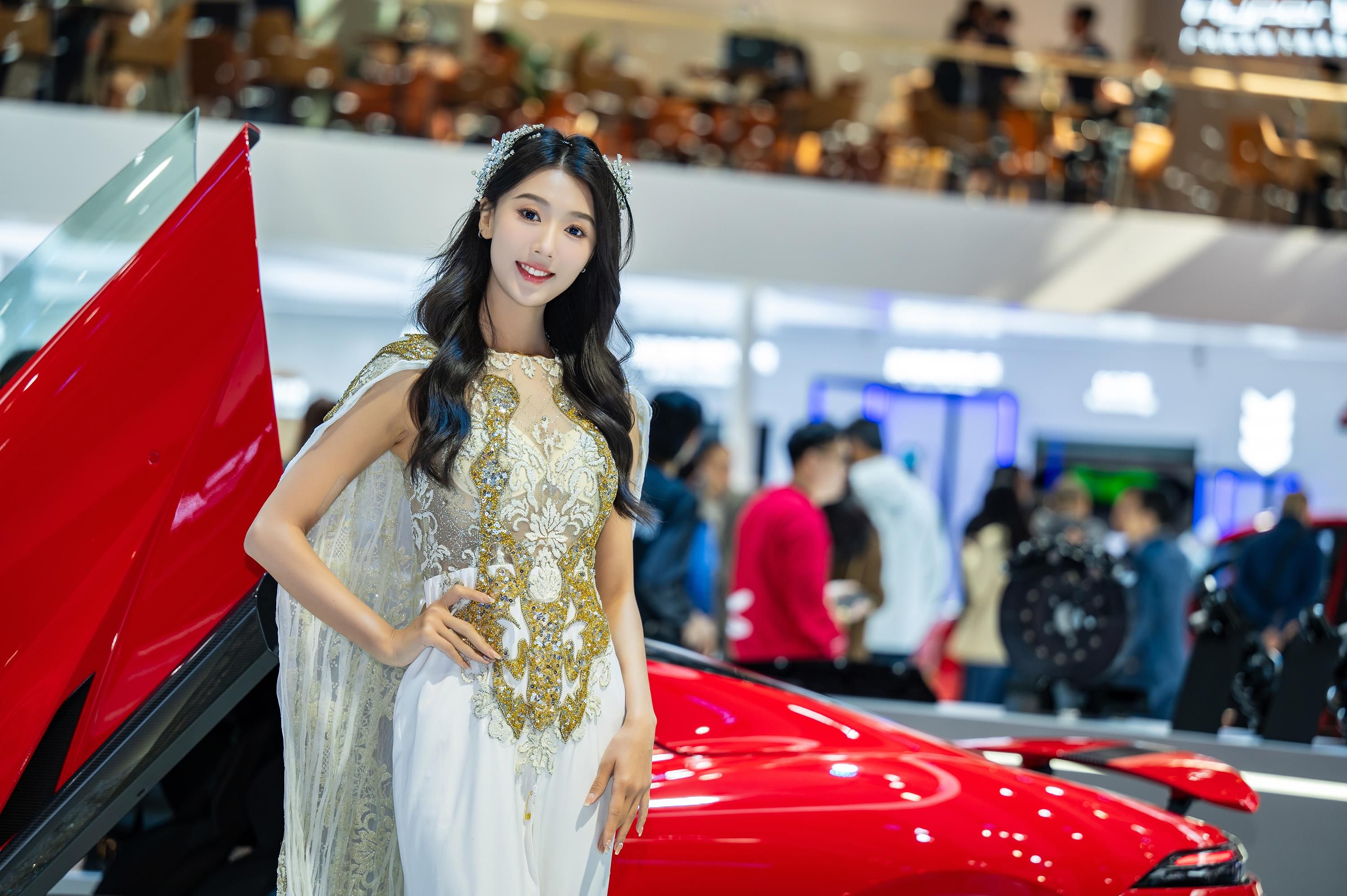 2023广州车展小姐姐大合集！是真男人就坚持到最后一张！