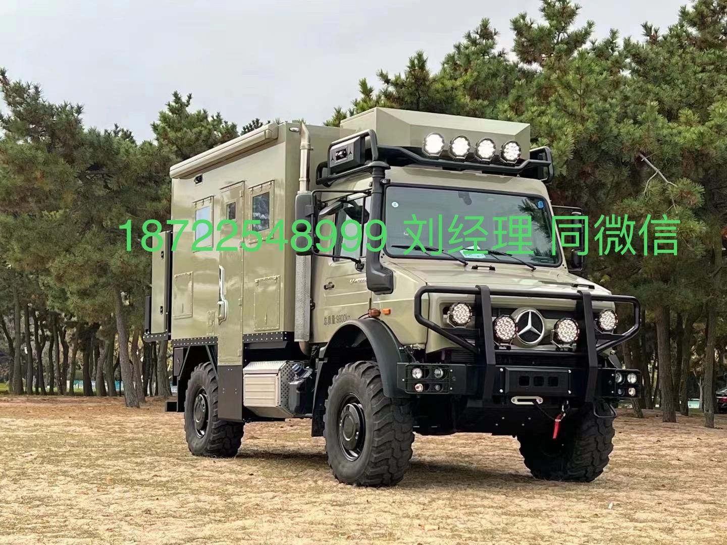 新款奔驰乌尼莫克U4023 4×4越野房车成品现车实拍
