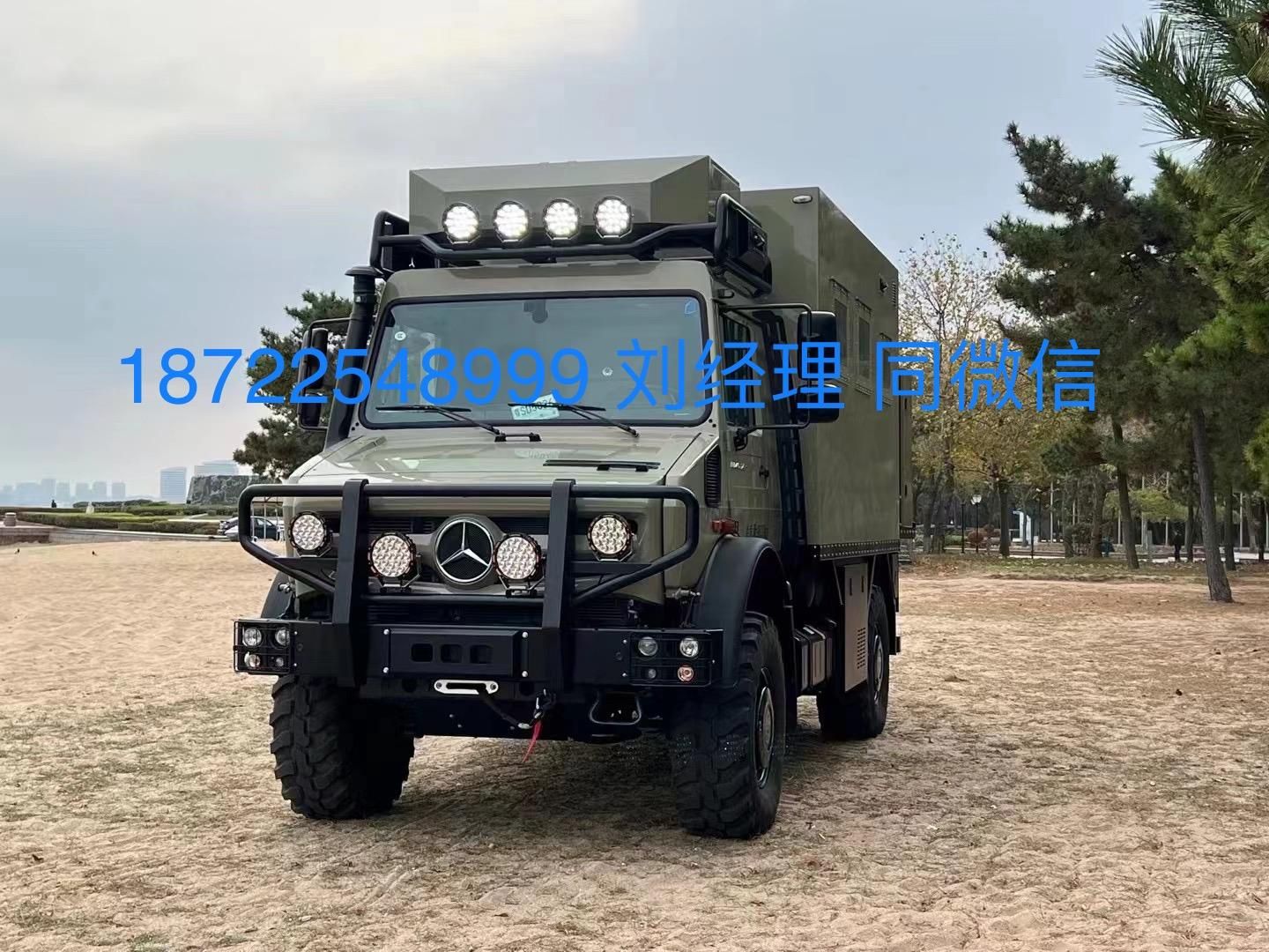 新款奔驰乌尼莫克U4023 4×4越野房车成品现车实拍