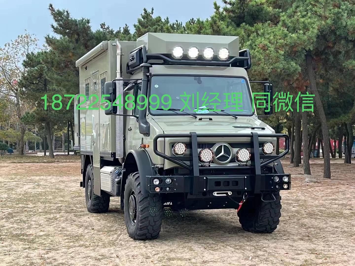 新款奔驰乌尼莫克U4023 4×4越野房车成品现车实拍