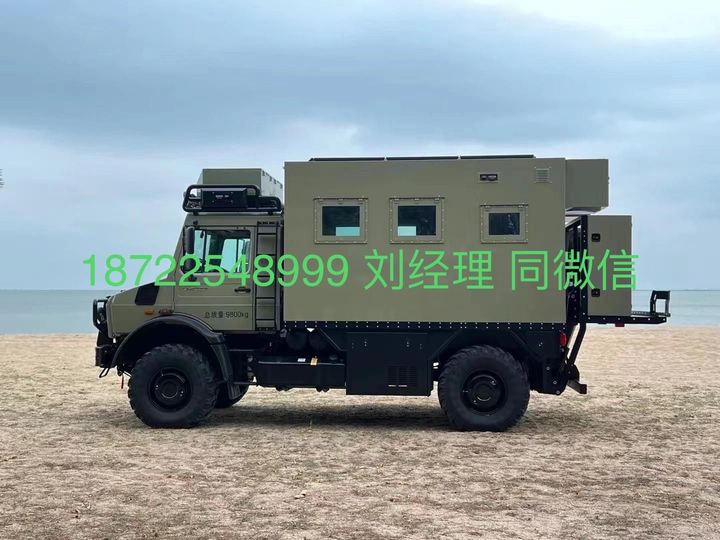 新款奔驰乌尼莫克u4023 4×4越野房车成品现车实拍